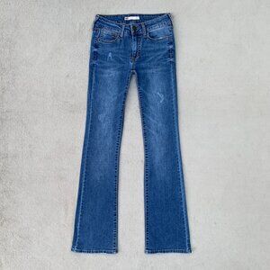 SO Bootcut Mid Rise Jeans Sz24